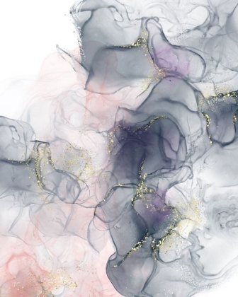 Picture of ALCOHOL INK PINK AND GREY 1