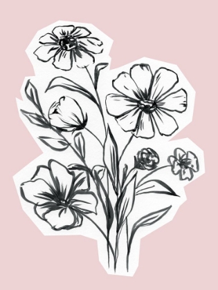 Picture of INK POPPIES SILHOUETTE 1