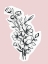 Picture of INK POPPIES SILHOUETTE 2