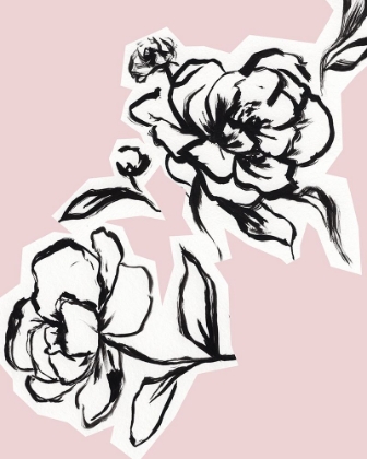 Picture of INK POPPIES SILHOUETTE 5