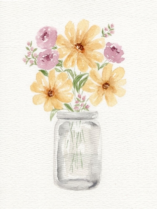 Picture of AUTUMN BOUQUET MASON JAR 2