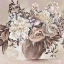 Picture of FLORALS IN MOCHA 3