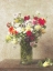 Picture of YELLOW AND RED VINTAGE FLORALS