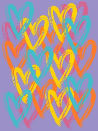 Picture of PAINTED HEARTS