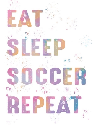 Picture of EAT SLEEP SOCCER REPEAT