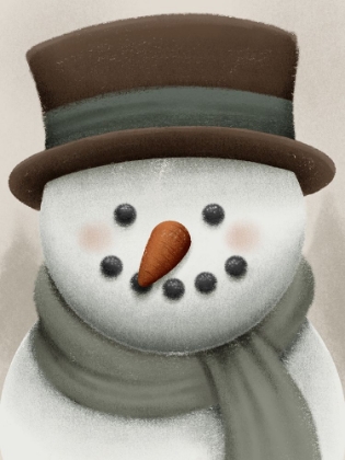 Picture of VINTAGE SNOWMAN 1