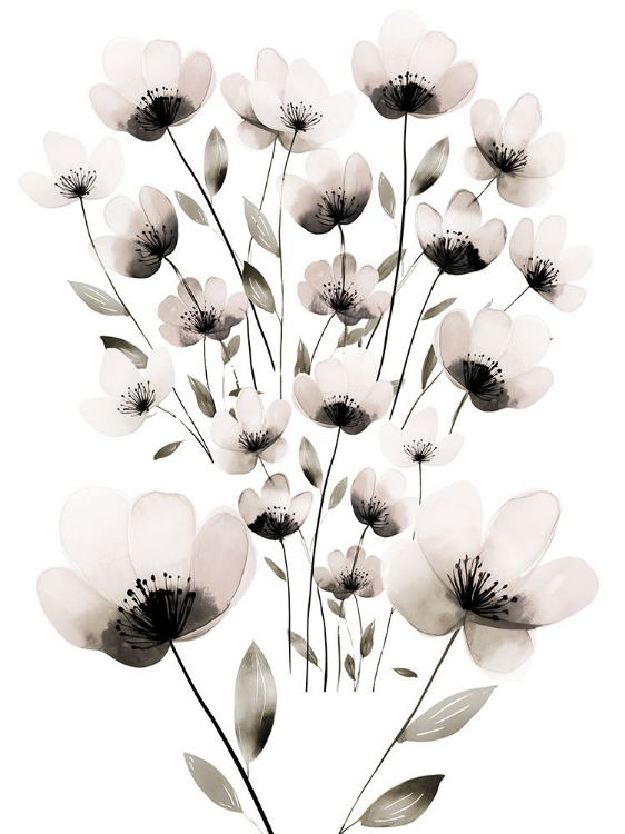 Picture of SOPHISTICATED FLOWER BUNCH 2