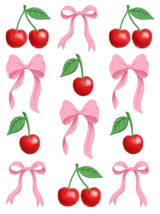 Picture of CHERRIES AND BOWS