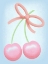 Picture of CHERRIES AND BOWS
