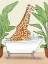Picture of BATHING GIRAFFE