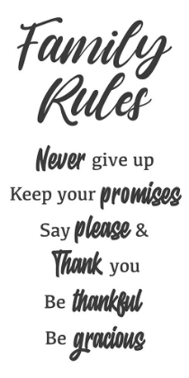 Picture of FAMILY RULES