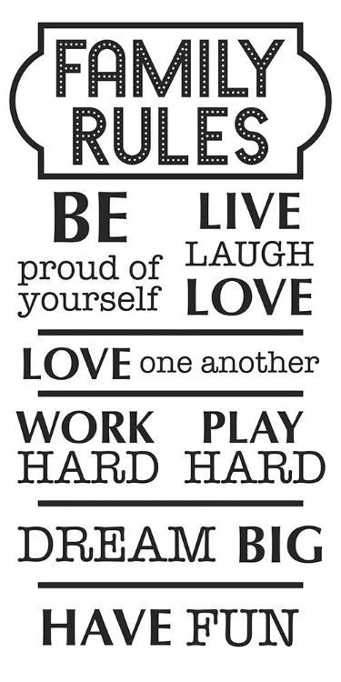 Picture of FAMILY RULES