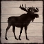 Picture of WANDERING MOOSE