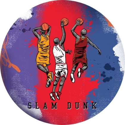 Picture of SLAM DUNK CLOCK