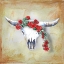 Picture of BISON AND ROSES 2