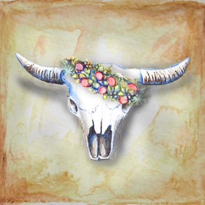 Picture of BISON AND WREATH 2