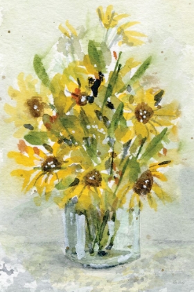 Picture of SUN FLOWERS JAR 1