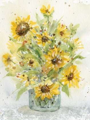 Picture of SUN FLOWERS JAR 5