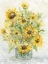 Picture of SUN FLOWERS JAR 5