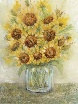 Picture of SUN FLOWERS JAR 6