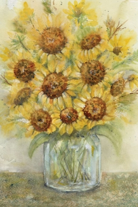 Picture of SUN FLOWERS JAR 7