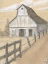 Picture of BARN FENCE VERTICAL DRAWING