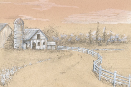 Picture of BARN LANE FENCE DRAWING