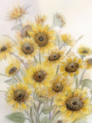 Picture of SUNFLOWERS IN WATERING CAN 2