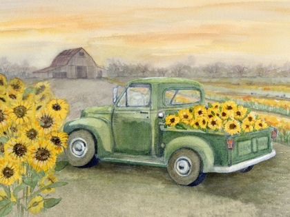 Picture of SUNFLOWER TRUCK FIELD