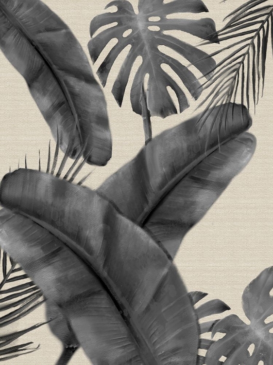 Picture of LINEN BOTANICAL FRONDS
