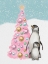Picture of PASTEL PINK TREE PENGUINS
