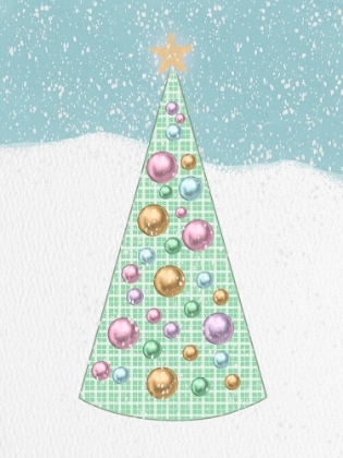 Picture of PASTEL PLAID TREE