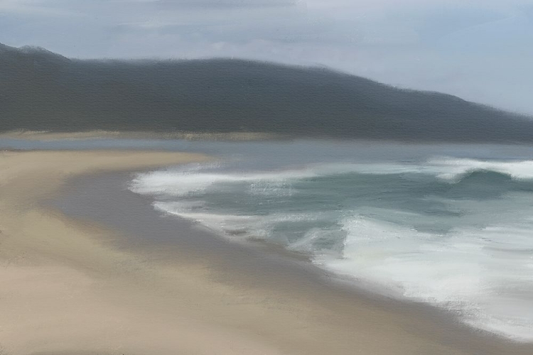 Picture of HAZY BEACH 1