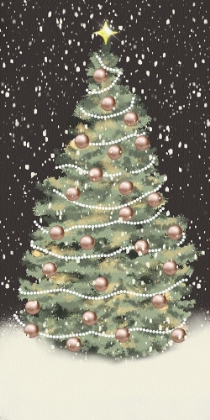 Picture of CHRISTMAS NIGHT TREE