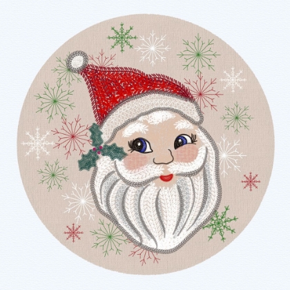 Picture of CHRISTMAS EMBROIDERY SANTA
