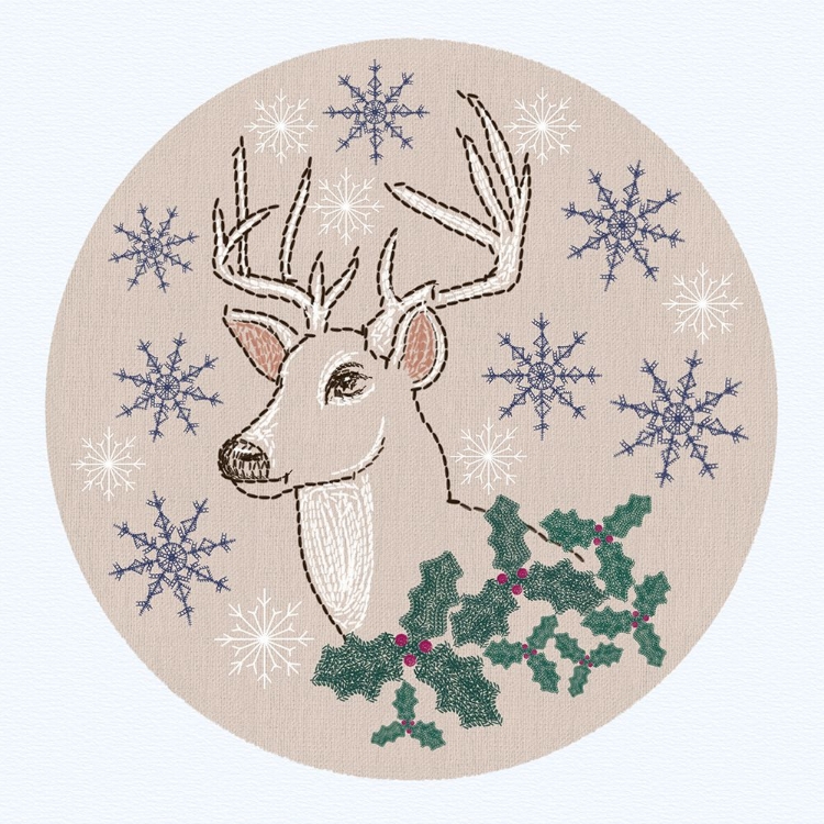 Picture of CHRISTMAS EMBROIDERY DEER