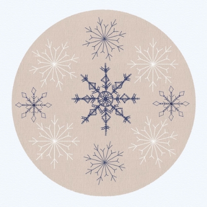 Picture of CHRISTMAS EMBROIDERY SNOWFLAKES