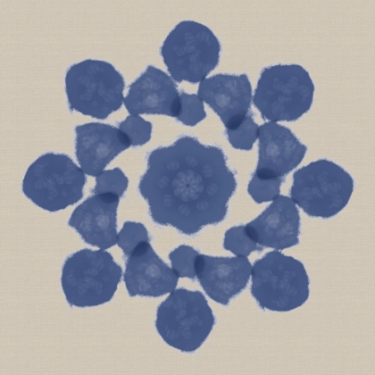 Picture of INDIGO ABSTRACT 4