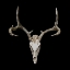 Picture of DEER SKULL BLACK