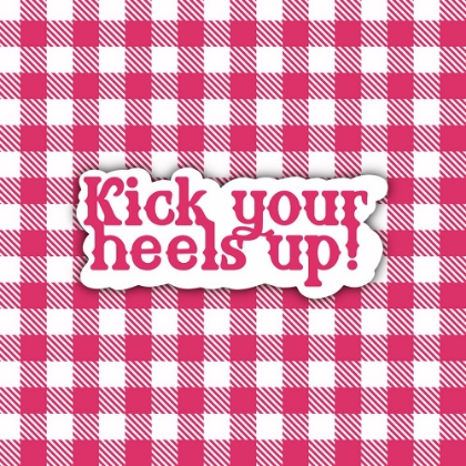 Picture of PINK PLAID KICK YOUR HEELS
