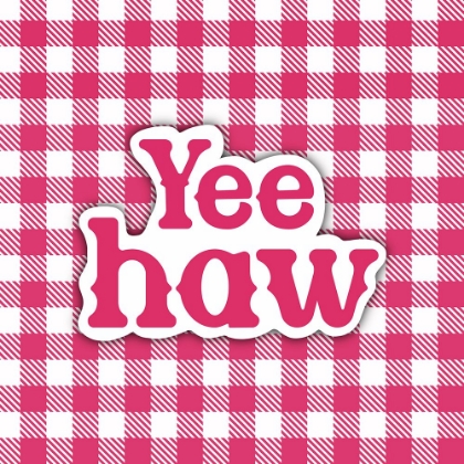 Picture of PINK PLAID YEE HAW