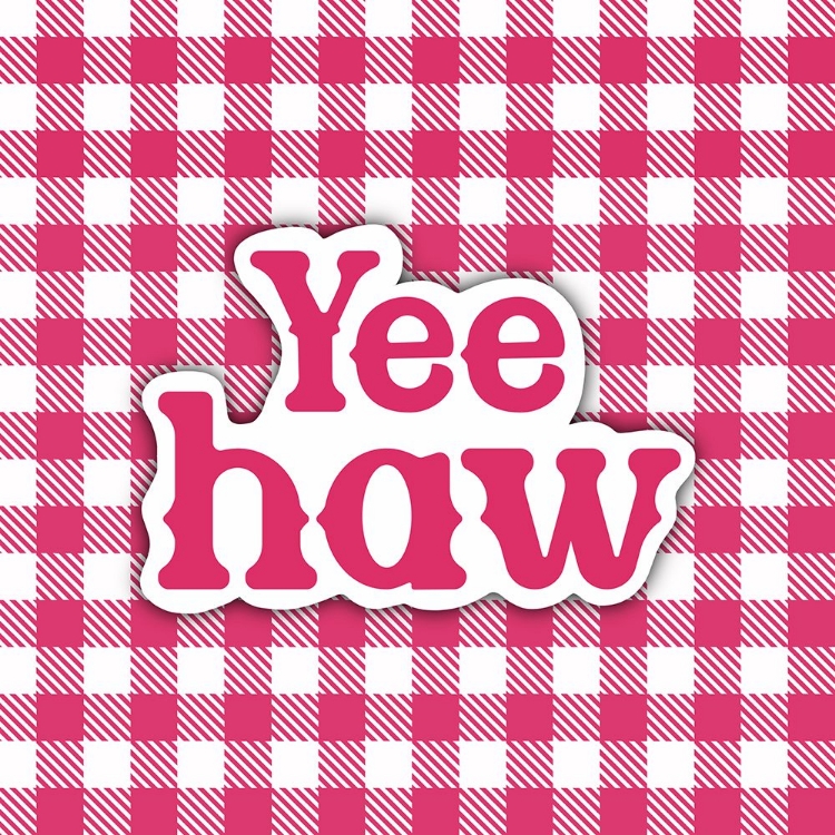 Picture of PINK PLAID YEE HAW