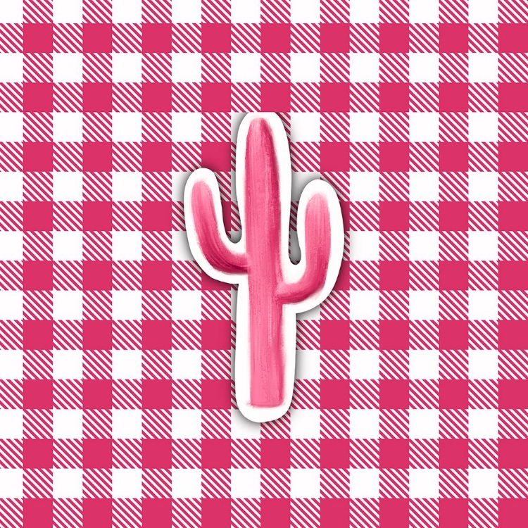 Picture of PINK PLAID CACTUS
