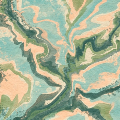Picture of ABSTRACT WATERCOLOR FLOW 1