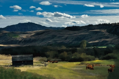 Picture of AT THE FOOT OF THE MOUNTAINS