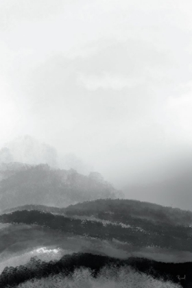 Picture of MIST IN THE MOUNTAINS BW 1