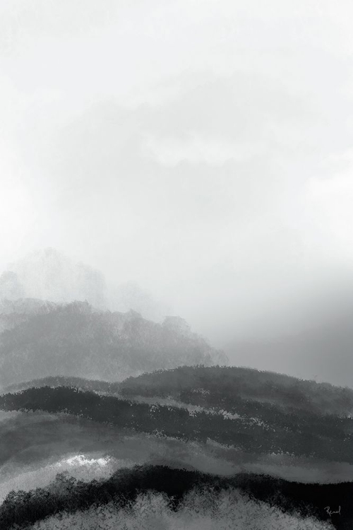 Picture of MIST IN THE MOUNTAINS BW 1