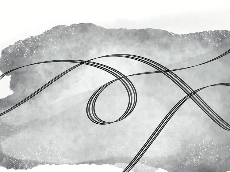 Picture of RUNAWAY RIBBONS BW 1