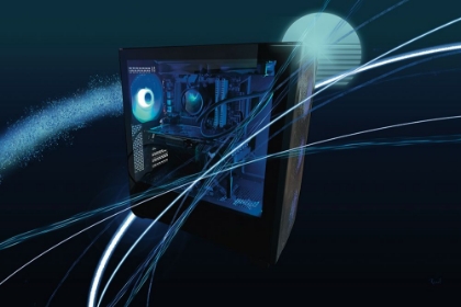 Picture of GAMING COMPUTER BLUE