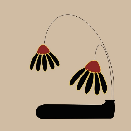 Picture of DROOPING CONEFLOWERS 1